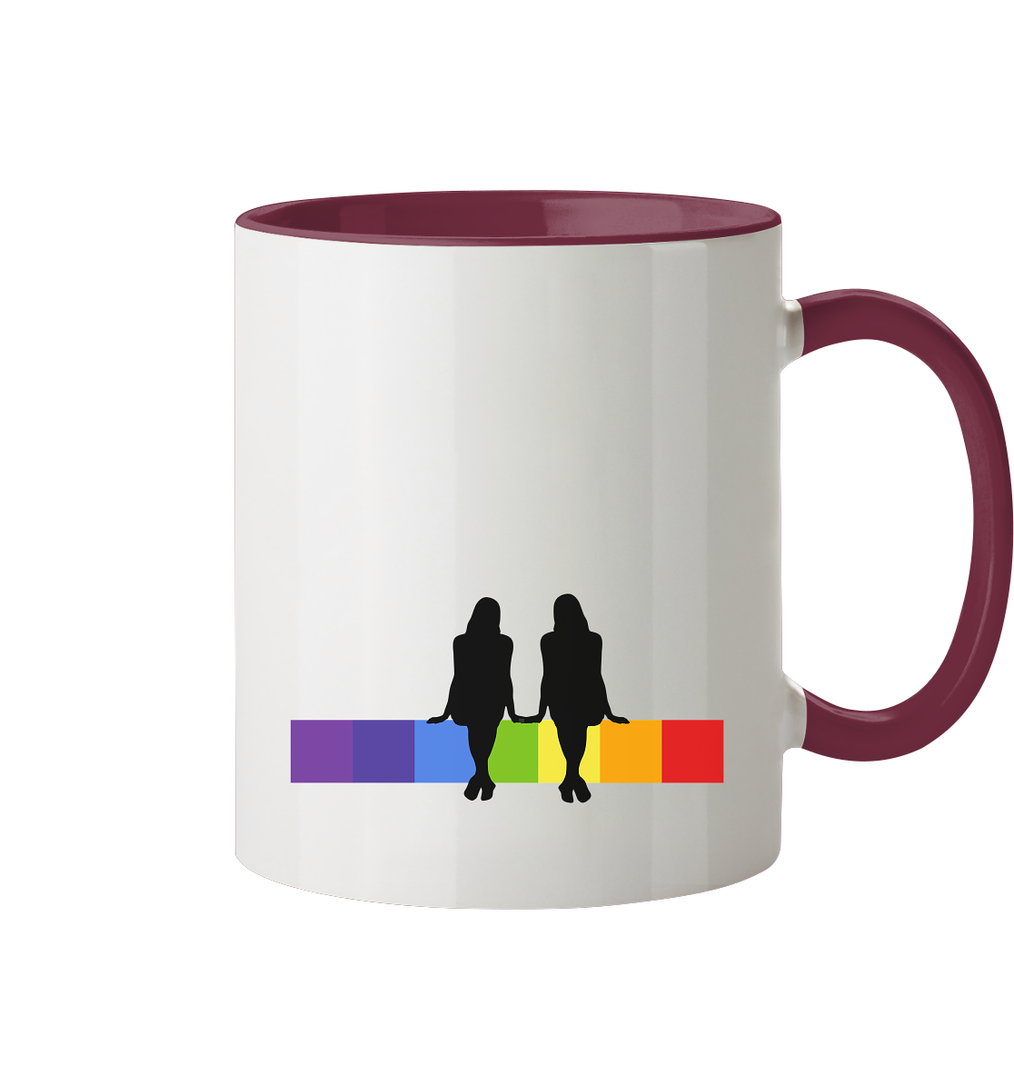FEMALE COUPLE! - Two-tone mug