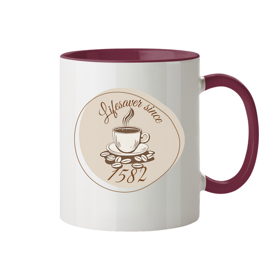 LIFESAVER! - Tasse zweifarbig