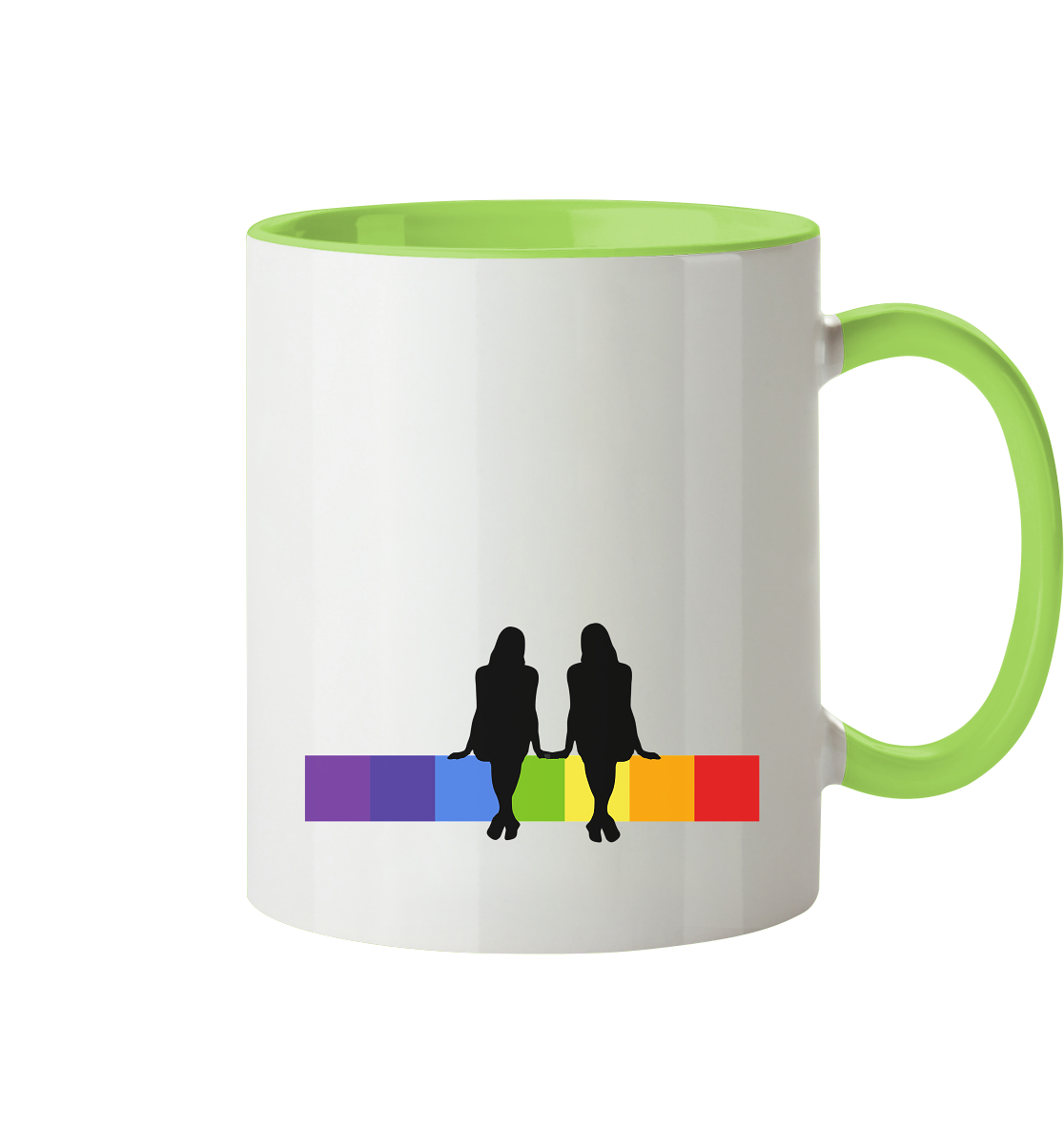 FEMALE COUPLE! - Two-tone mug