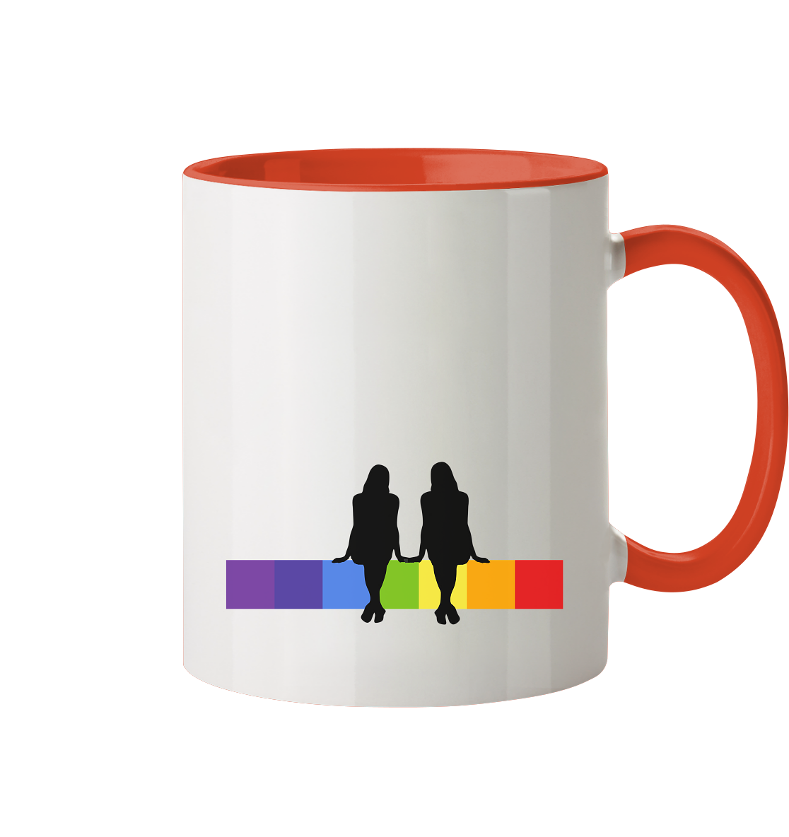 FEMALE COUPLE! - Two-tone mug