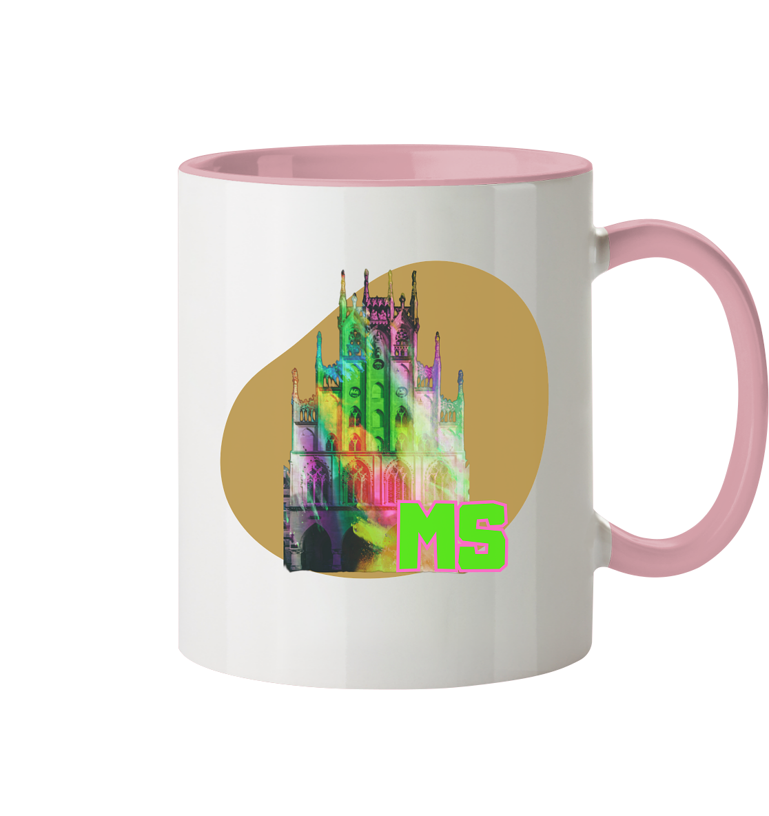COLORFULTOWNHALL! - Two-tone mug