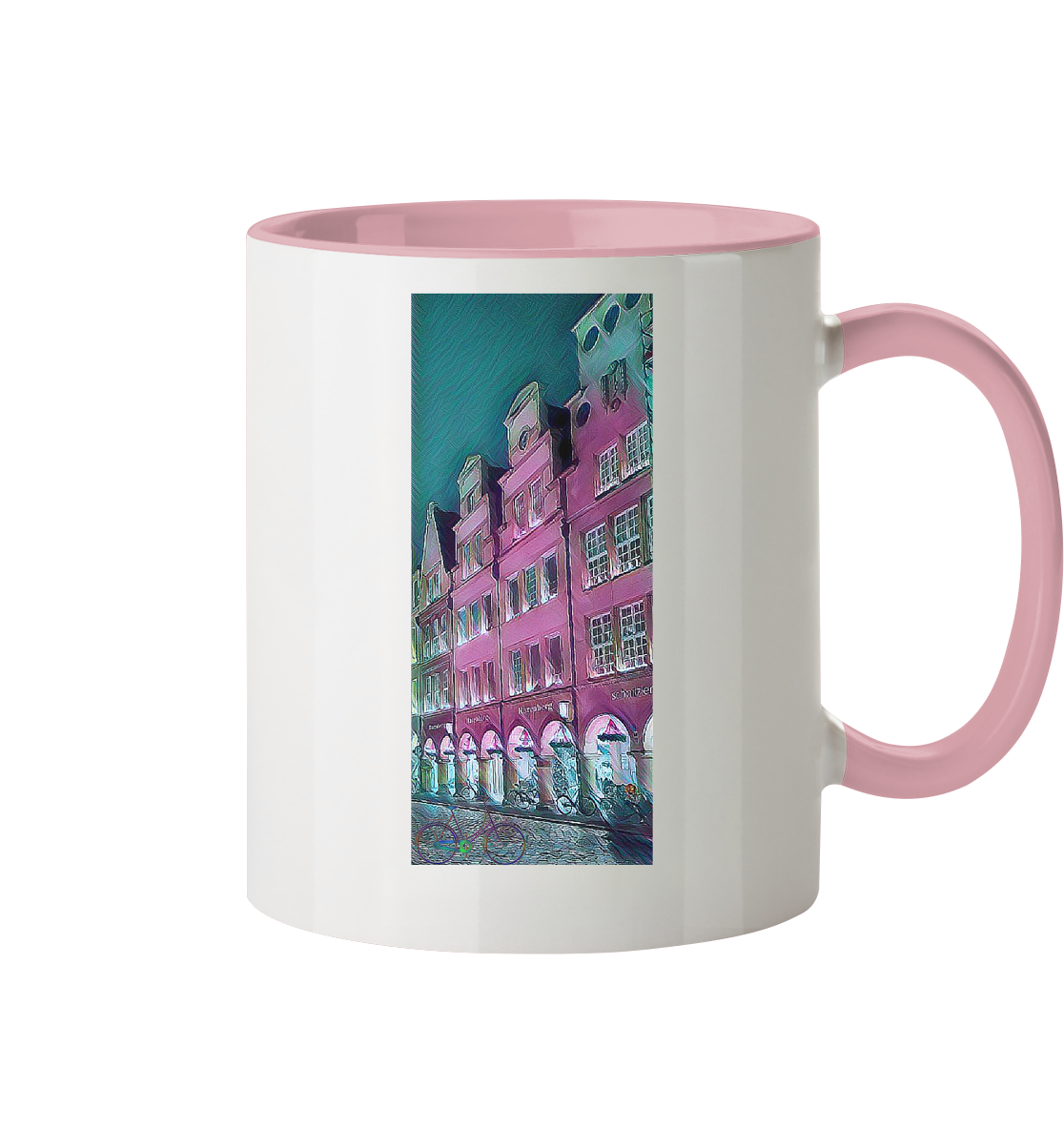 LOVEYOURTOWN! - Two-tone Mug