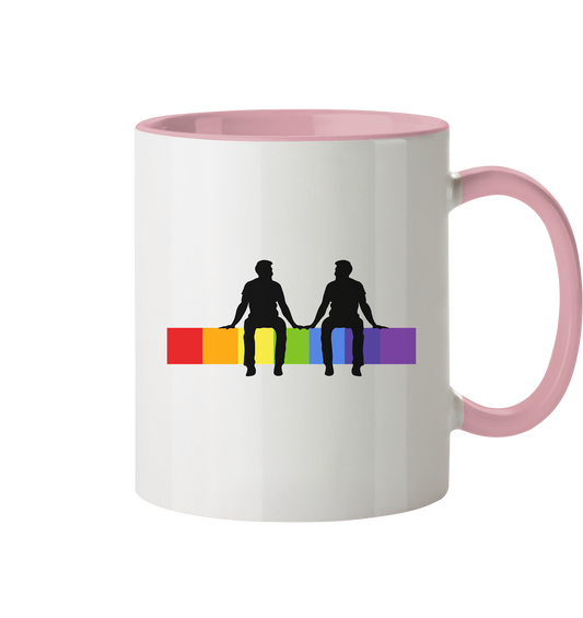 COUPLEMALE! - Tasse zweifarbig