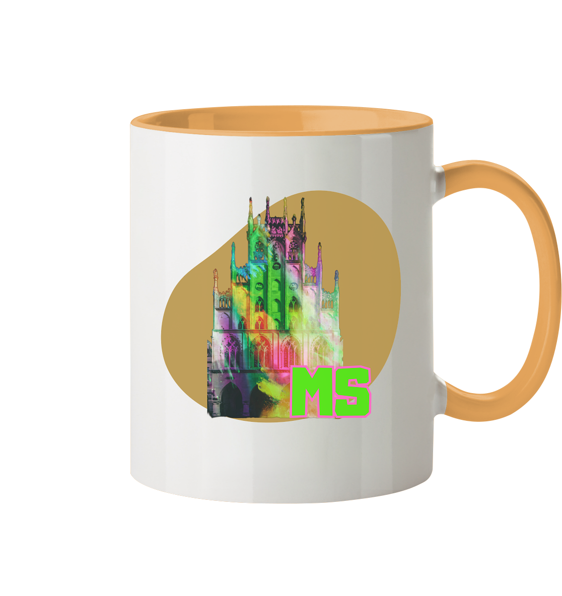 COLORFULTOWNHALL! - Two-tone mug