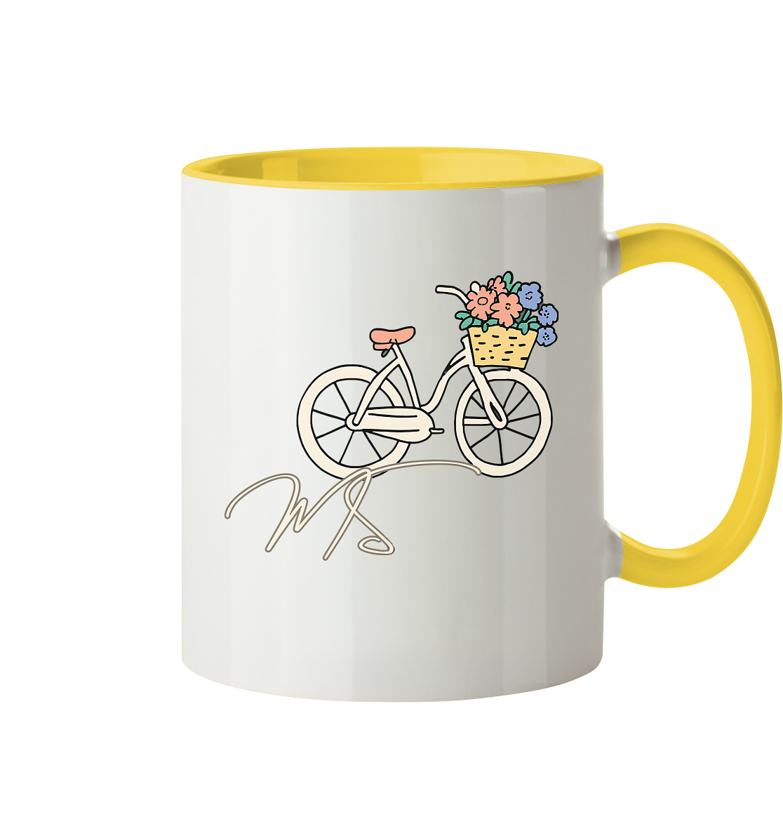 BLUMENLEEZE! - Tasse zweifarbig