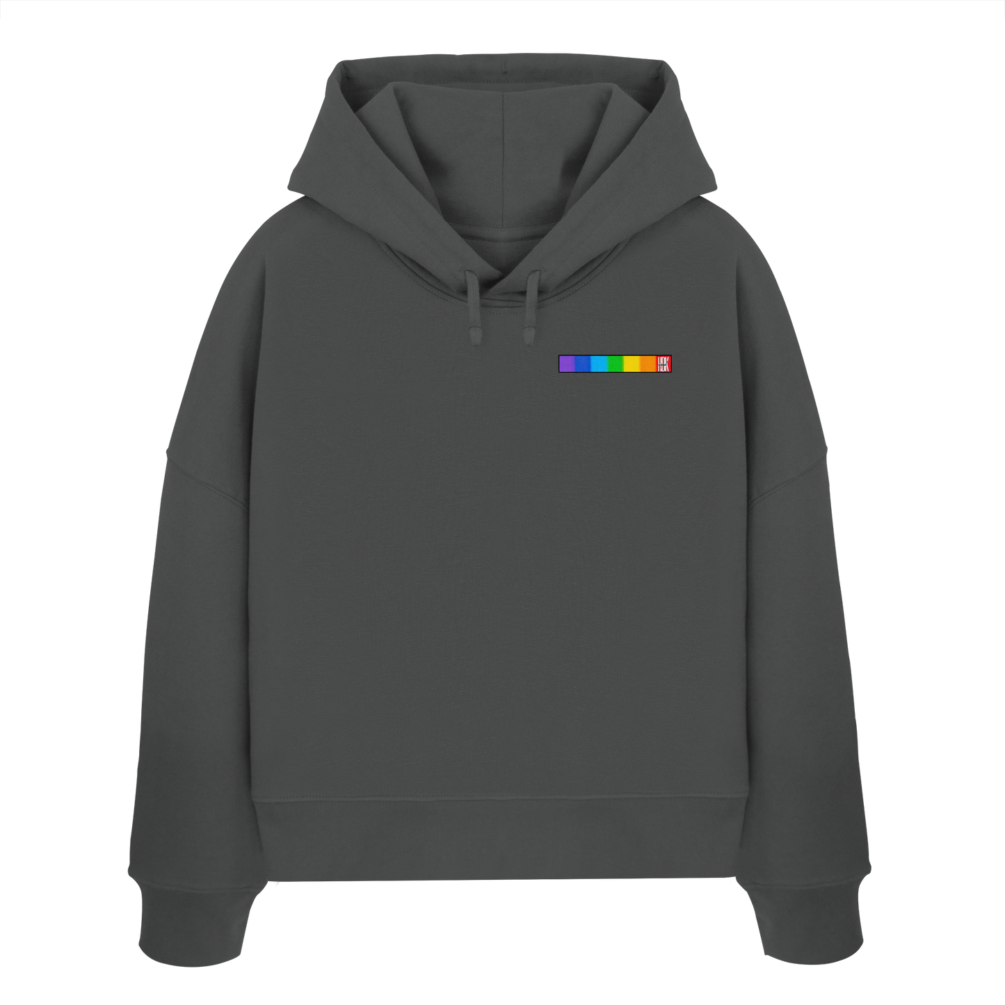 RAINBOWANDALLIES! - Womens Organic Boxcut Hoodie