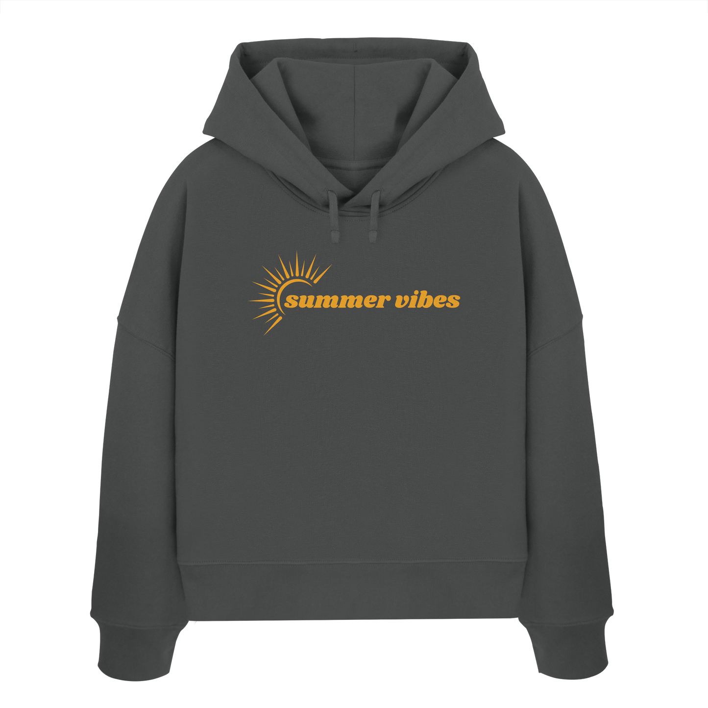 SUMMERVIBES! - Womens Organic Boxcut Hoodie