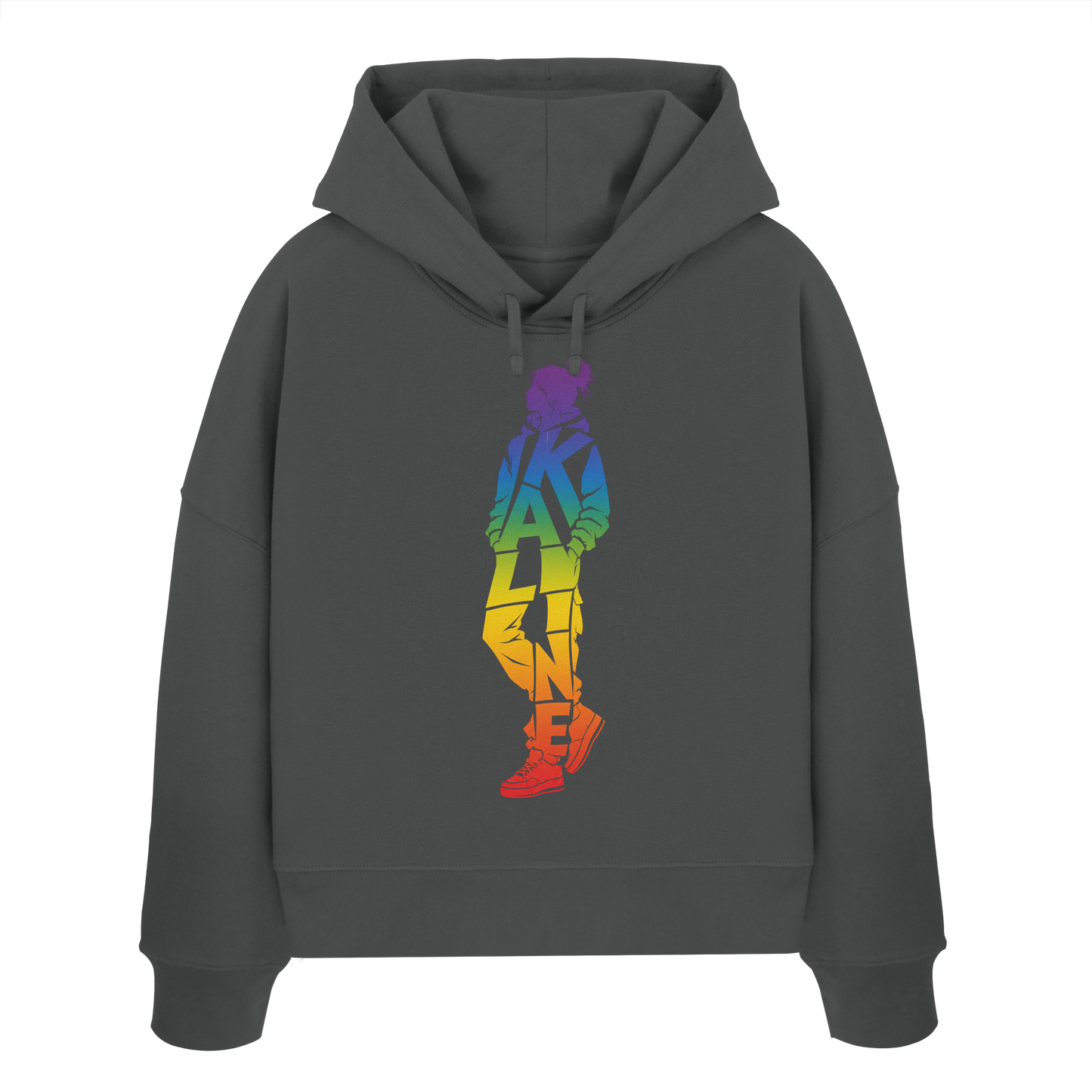KALINE!Pride - Womens Organic Boxcut Hoodie