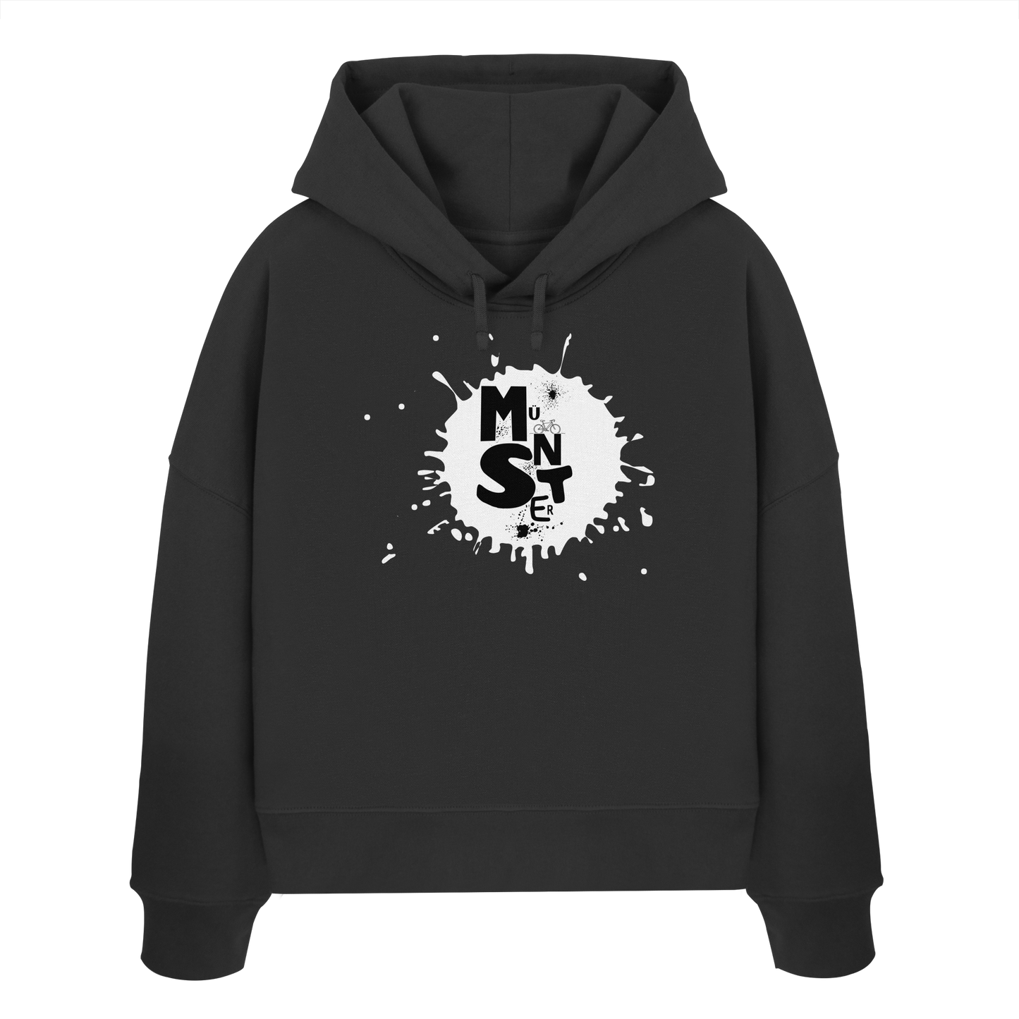 MÜNSTERFLECK! - Women's Organic Boxcut Hoodie