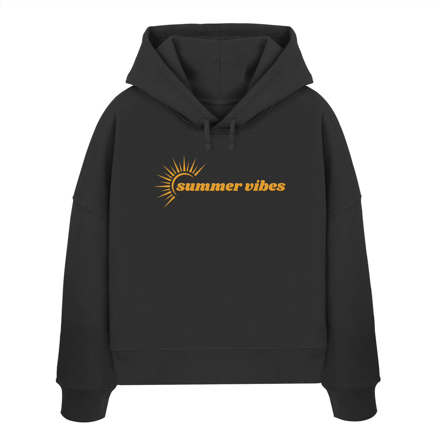 SUMMERVIBES! - Womens Organic Boxcut Hoodie