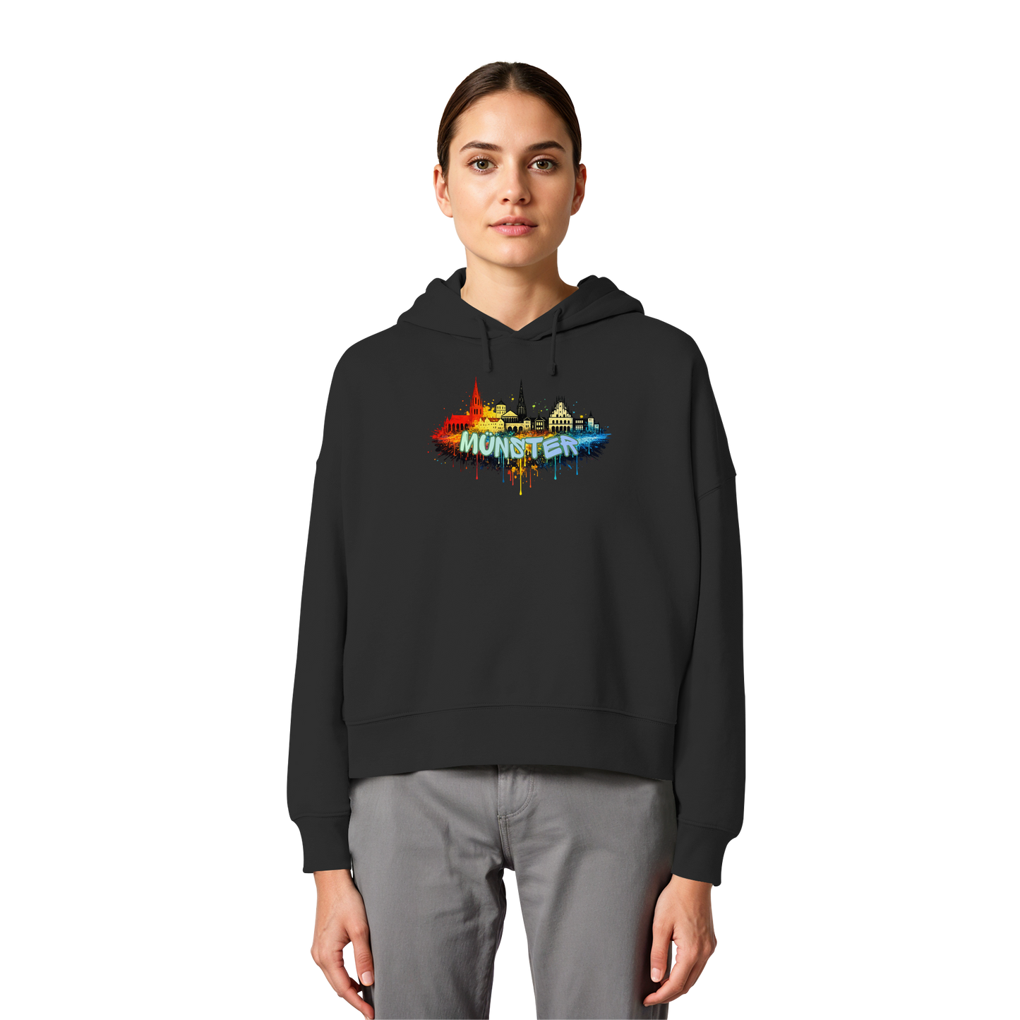 PEPPER SPRAY! - Women's Organic Boxcut Hoodie