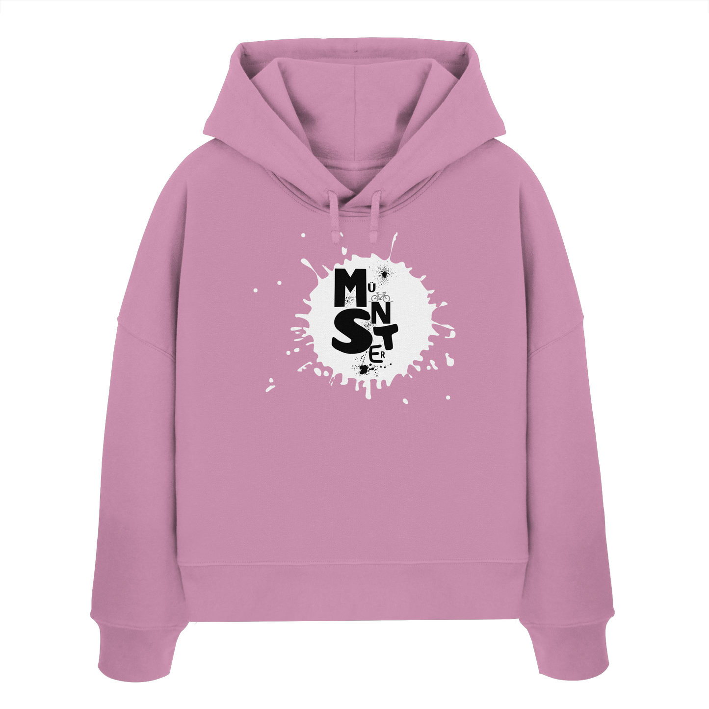 MÜNSTERFLECK! - Women's Organic Boxcut Hoodie