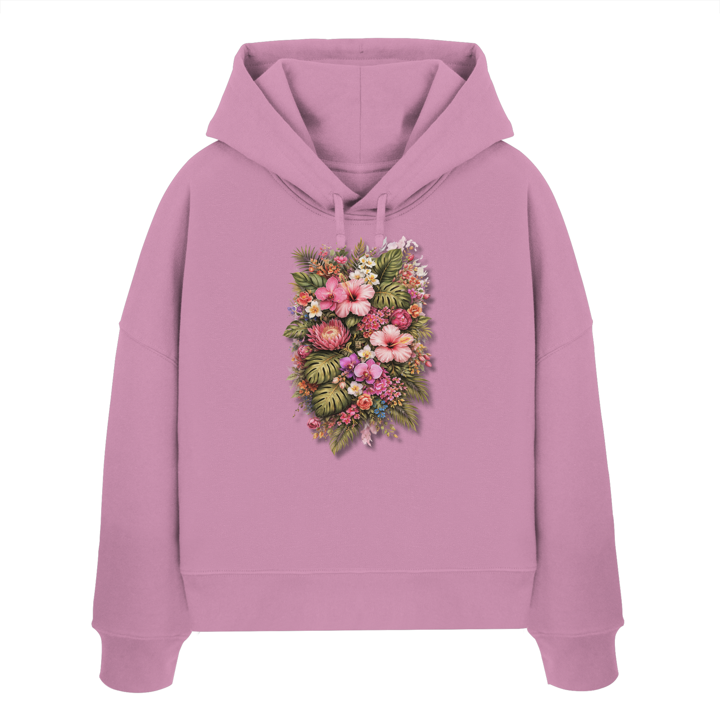 FLOWERPOWER! - Women's Organic Box Cut Hoodie