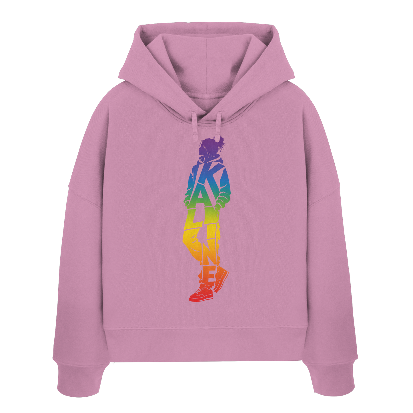 KALINE!Pride - Womens Organic Boxcut Hoodie