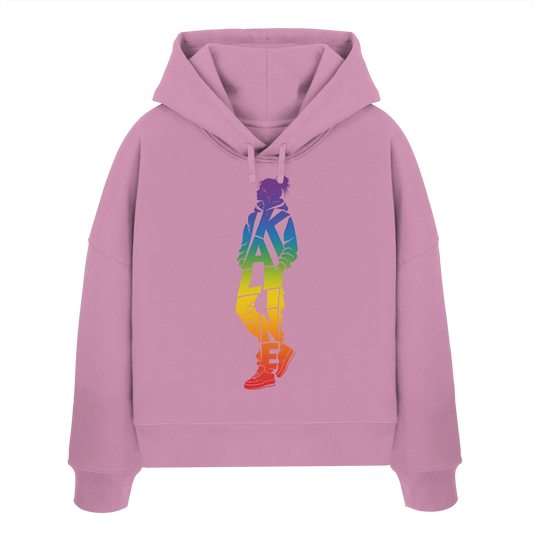 KALINE!Pride - Womens Organic Boxcut Hoodie