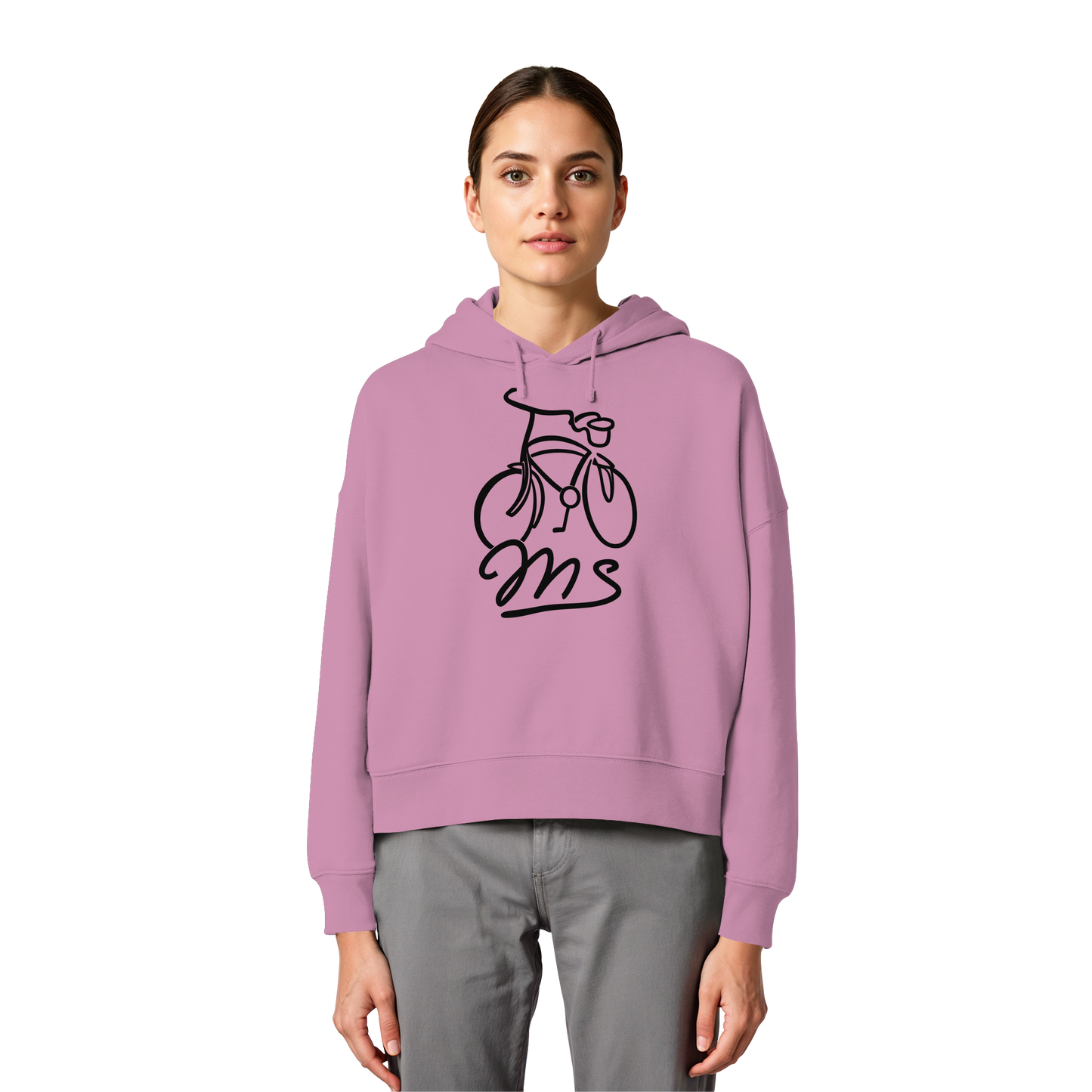 LEEZEMS! - Womens Organic Boxcut Hoodie