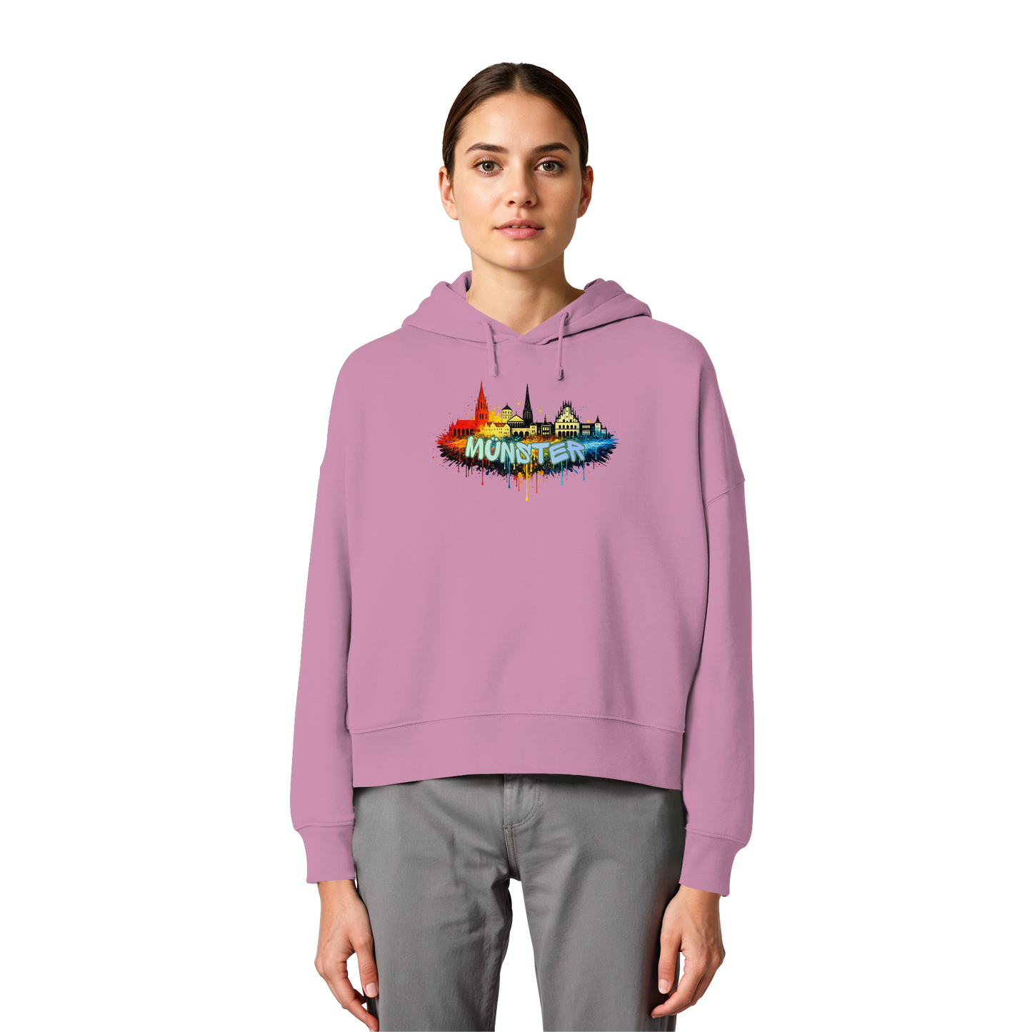 PEPPER SPRAY! - Women's Organic Boxcut Hoodie