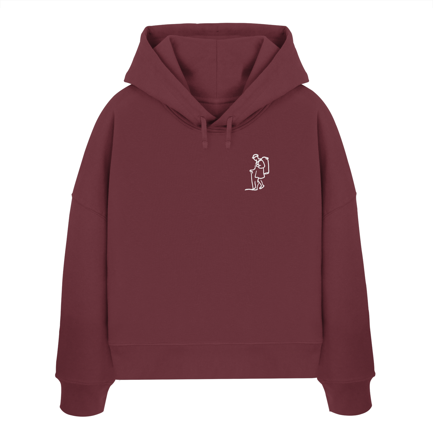 KIEPENKERL! (Stick) - Womens Organic Boxcut Hoodie