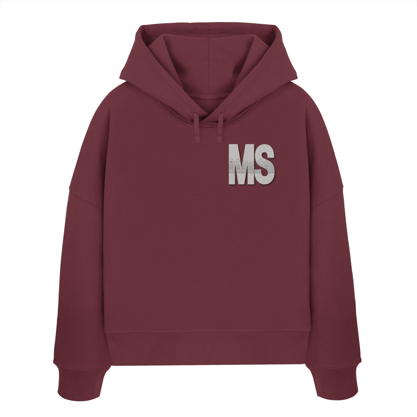 MS! - Womens Organic Boxcut Hoodie