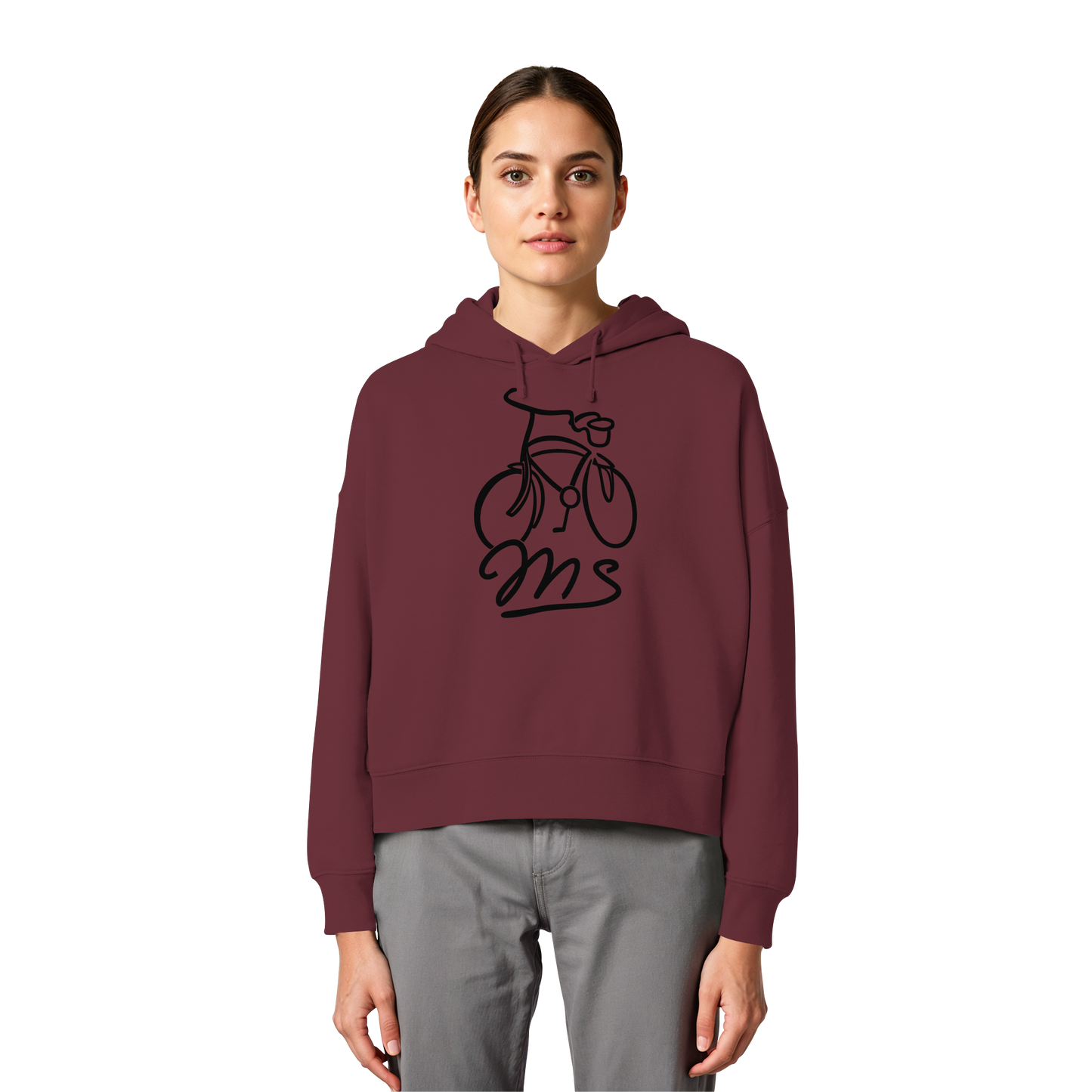 LEEZEMS! - Womens Organic Boxcut Hoodie