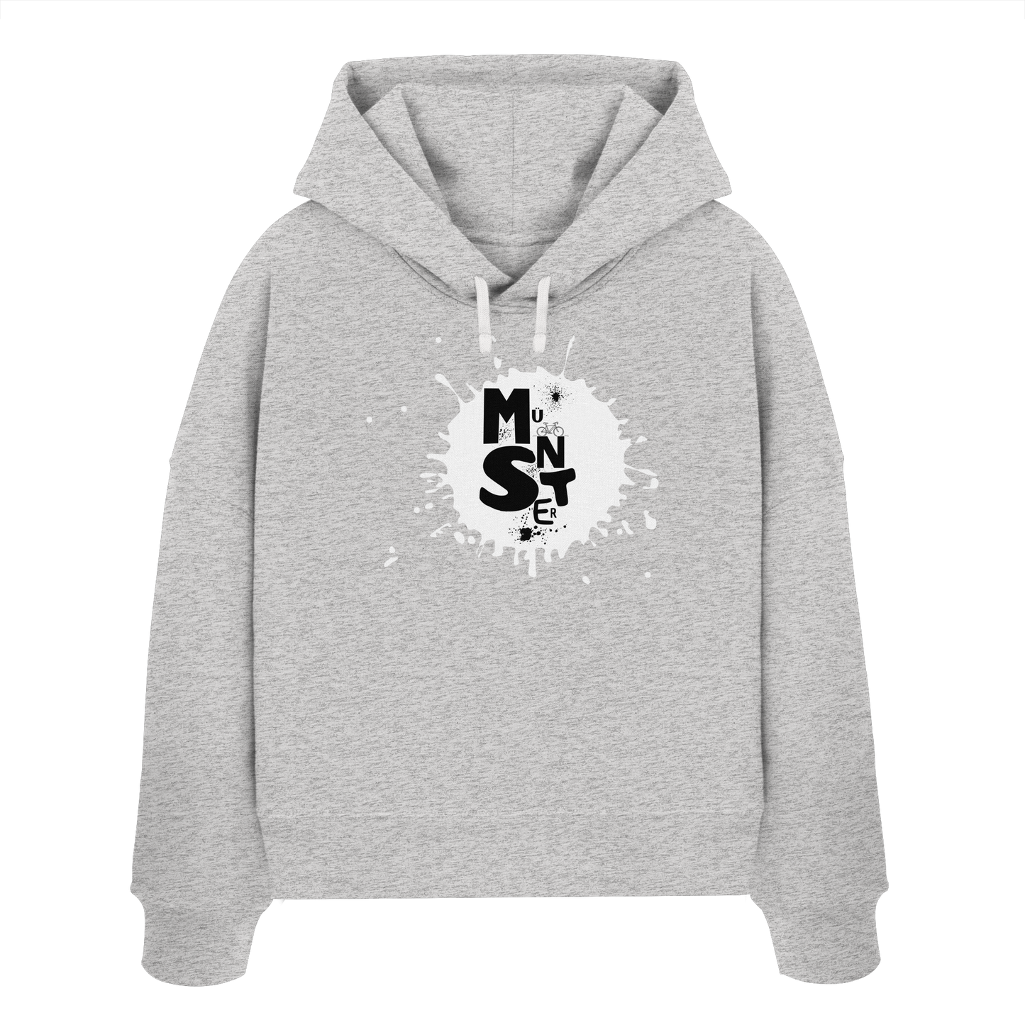 MÜNSTERFLECK! - Women's Organic Boxcut Hoodie