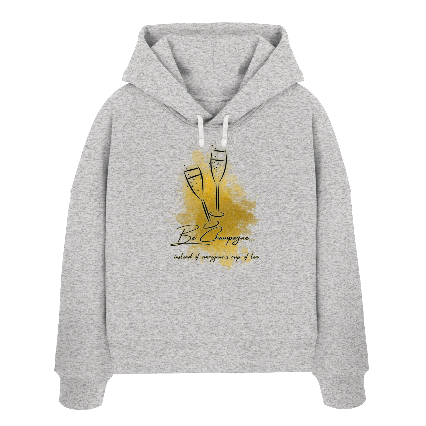 CHAMPAGNE! - Women's Organic Boxy Hoodie