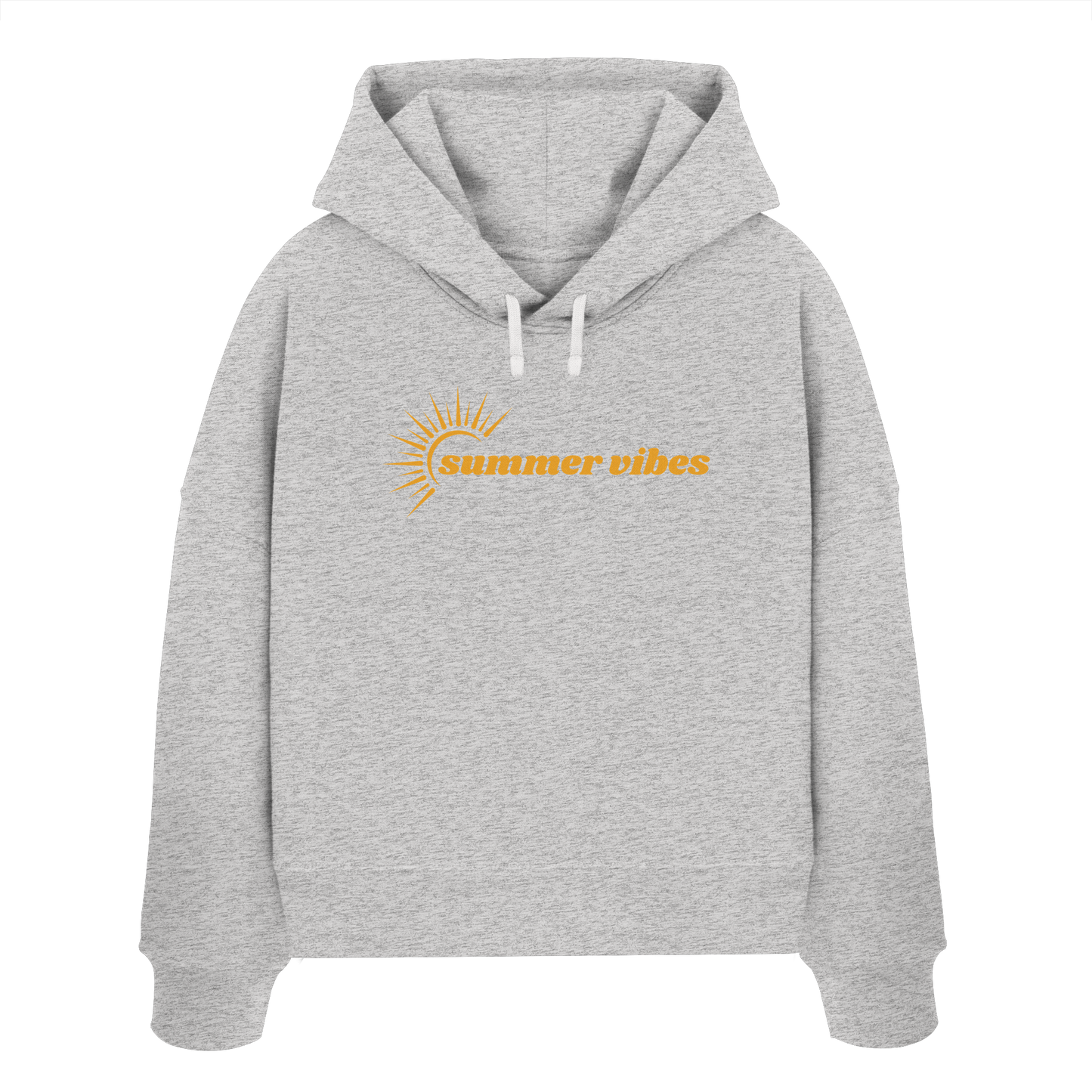 SUMMERVIBES! - Womens Organic Boxcut Hoodie