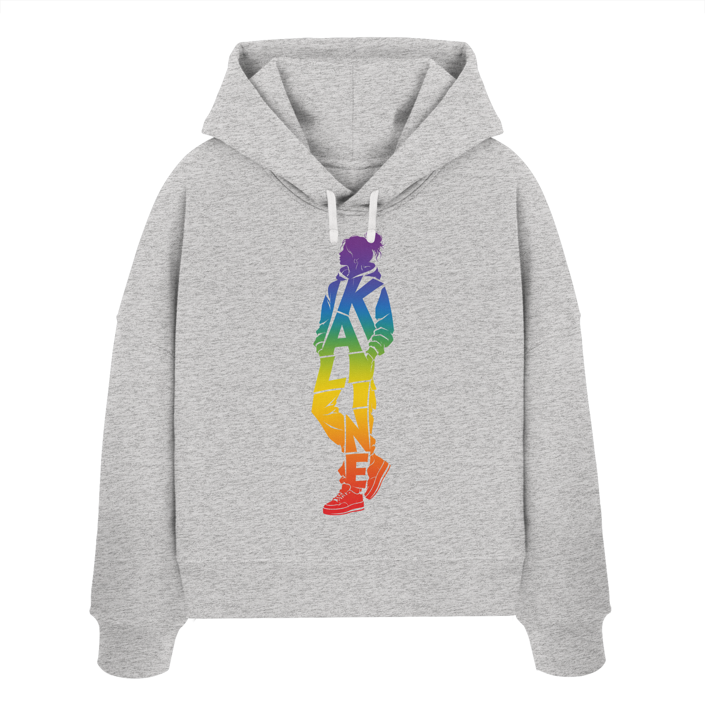 KALINE!Pride - Womens Organic Boxcut Hoodie