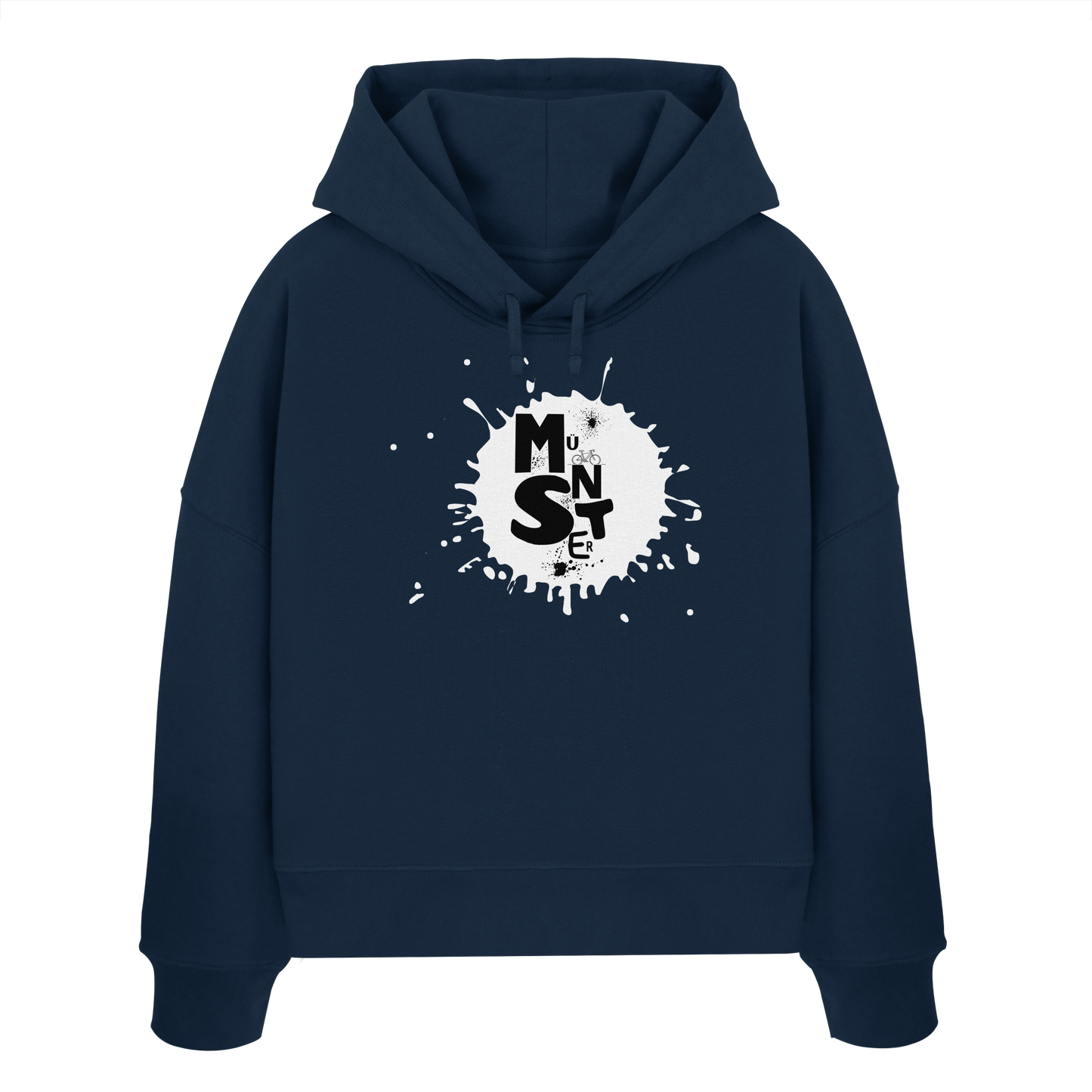 MÜNSTERFLECK! - Women's Organic Boxcut Hoodie