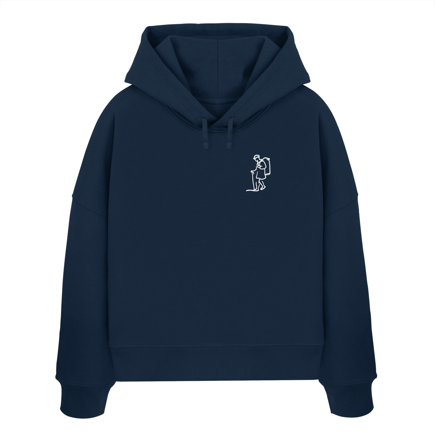 KIEPENKERL! (Stick) - Womens Organic Boxcut Hoodie