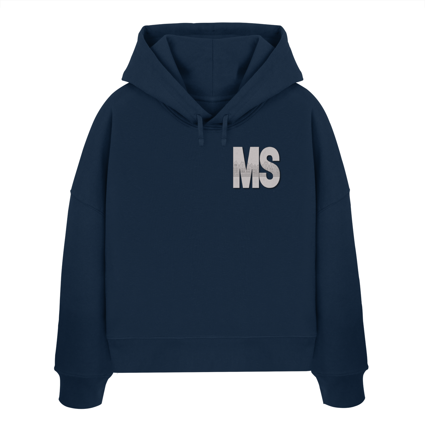 MS! - Womens Organic Boxcut Hoodie