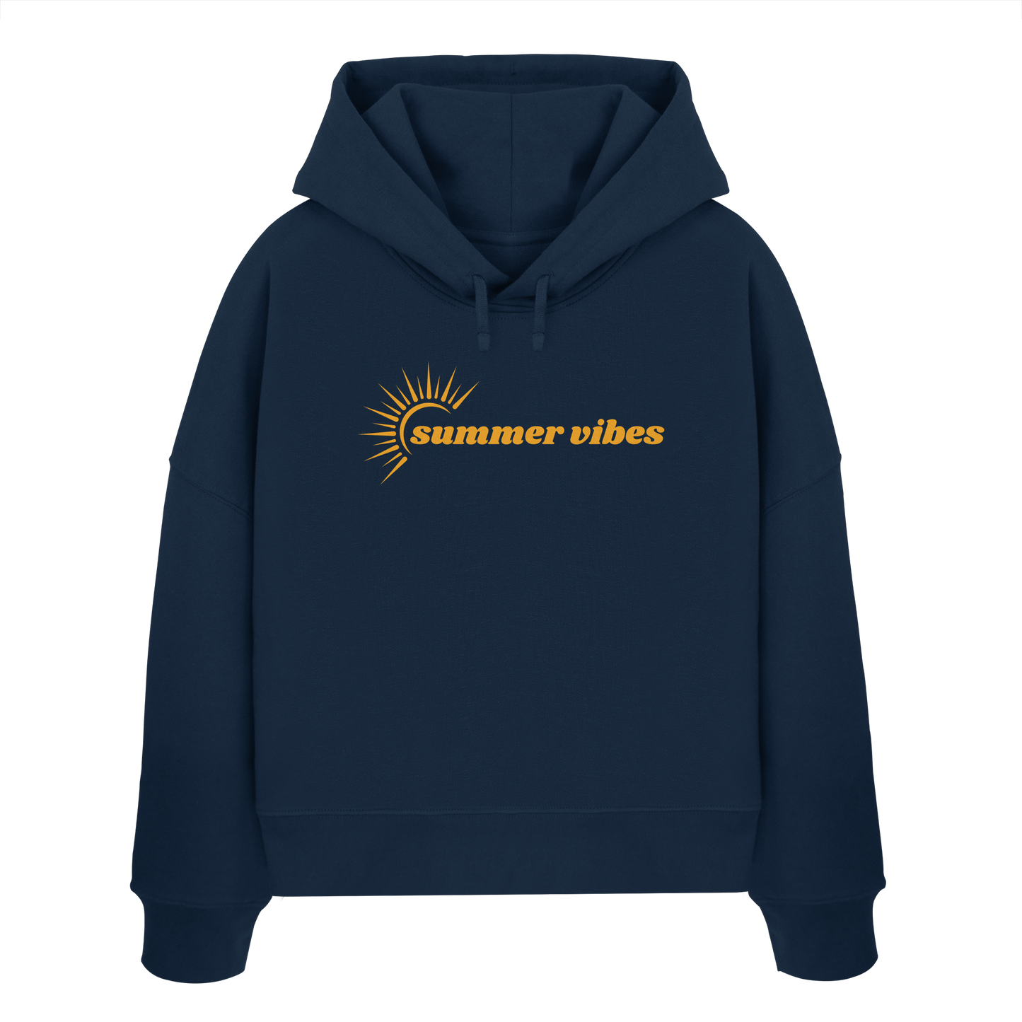 SUMMERVIBES! - Womens Organic Boxcut Hoodie