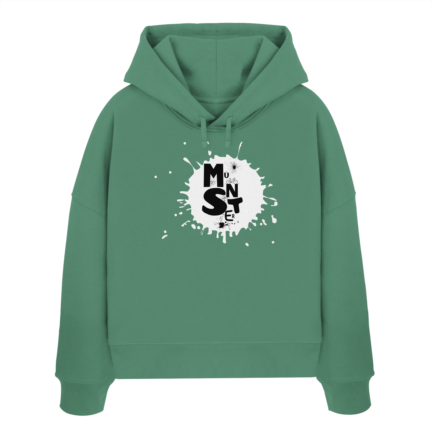 MÜNSTERFLECK! - Women's Organic Boxcut Hoodie