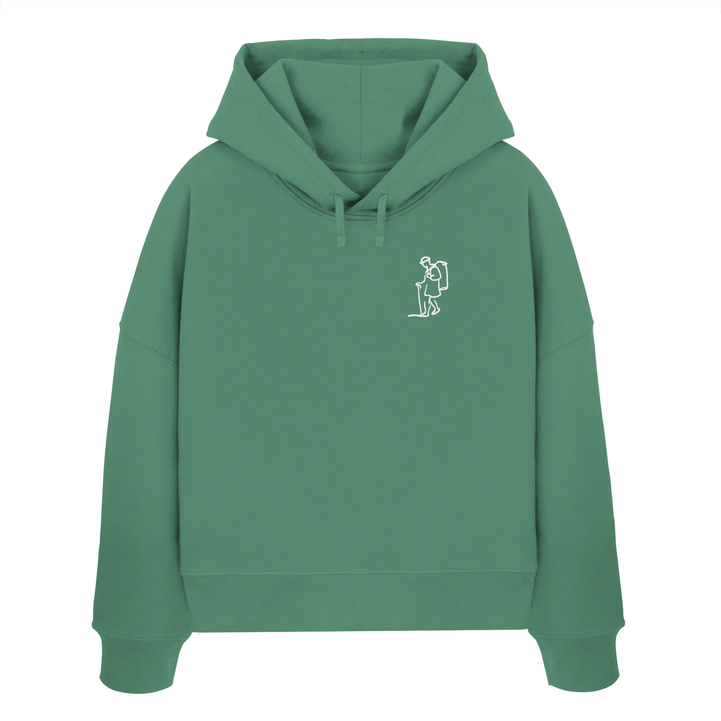 KIEPENKERL! (Stick) - Womens Organic Boxcut Hoodie