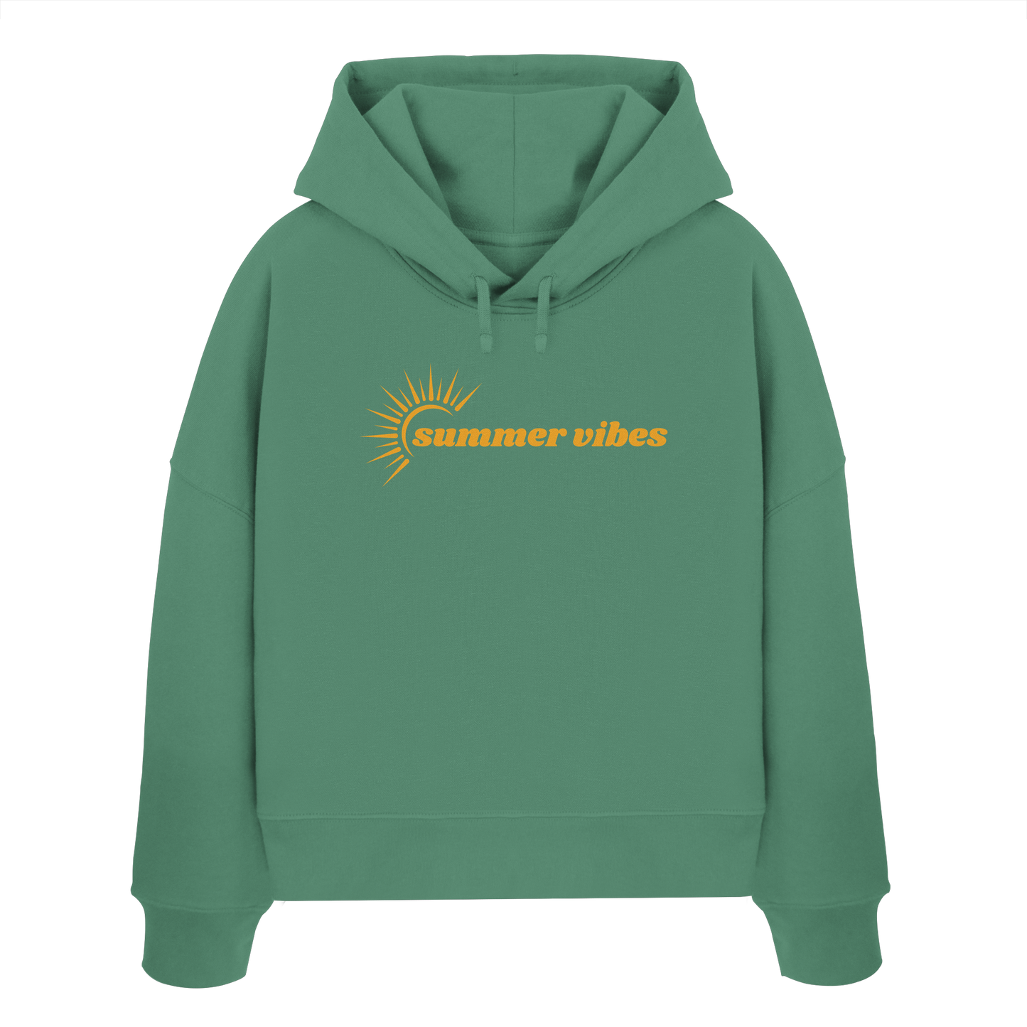 SUMMERVIBES! - Womens Organic Boxcut Hoodie