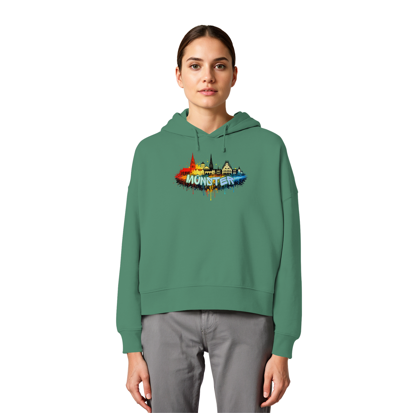 PEPPER SPRAY! - Women's Organic Boxcut Hoodie