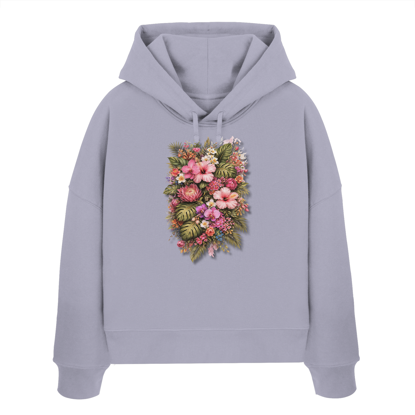FLOWERPOWER! - Women's Organic Box Cut Hoodie