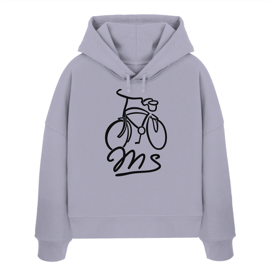 LEEZEMS! - Womens Organic Boxcut Hoodie