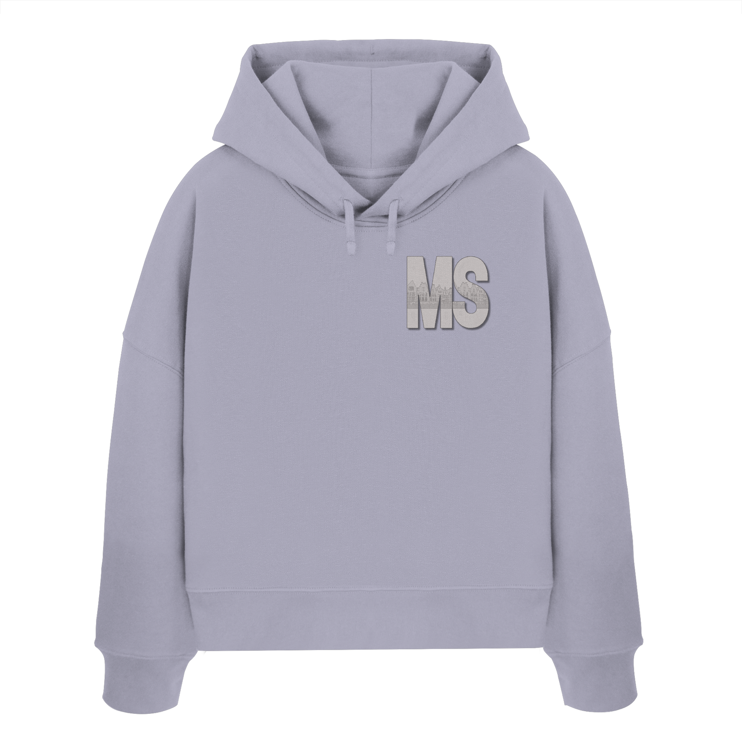 MS! - Womens Organic Boxcut Hoodie