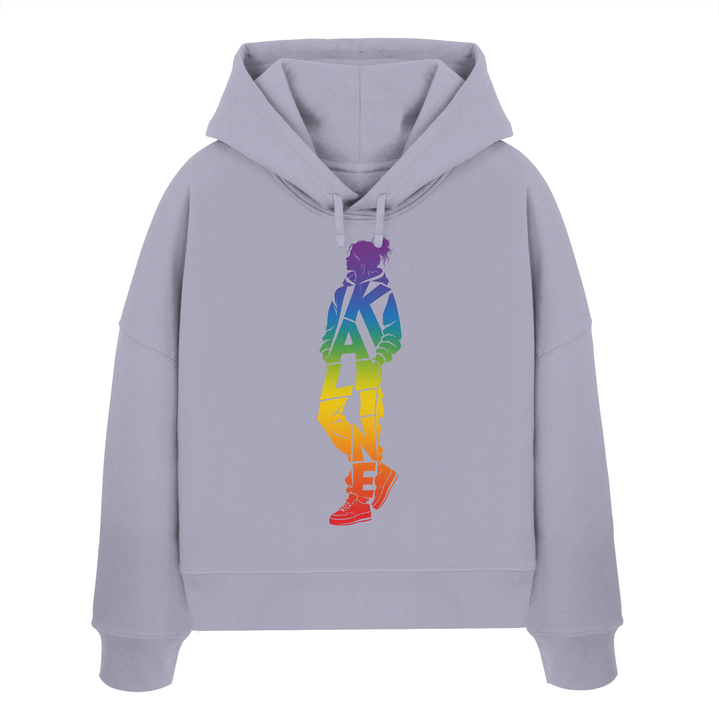 KALINE!Pride - Womens Organic Boxcut Hoodie
