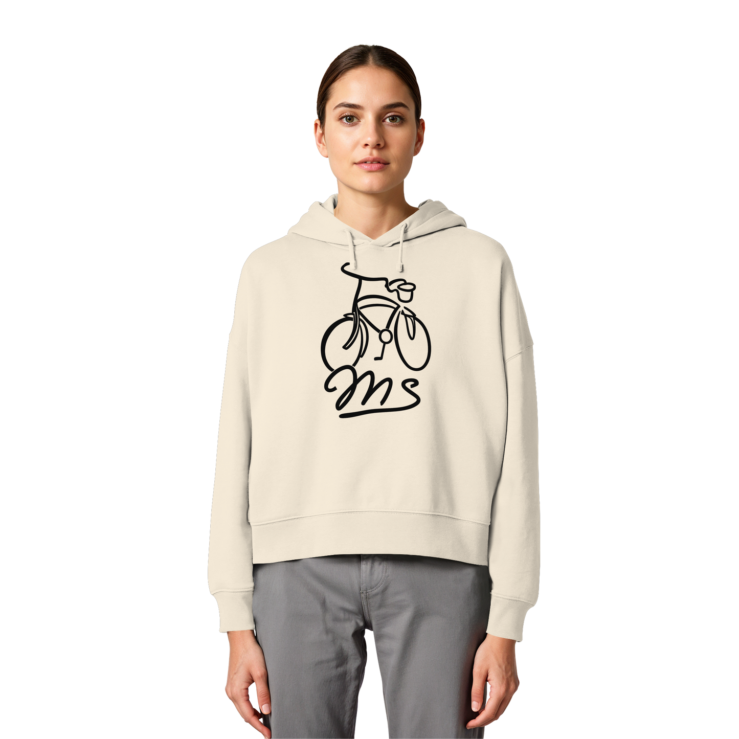 LEEZEMS! - Womens Organic Boxcut Hoodie