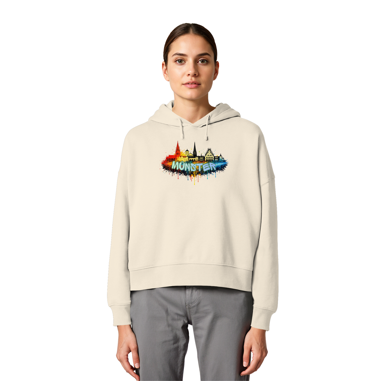PEPPER SPRAY! - Women's Organic Boxcut Hoodie