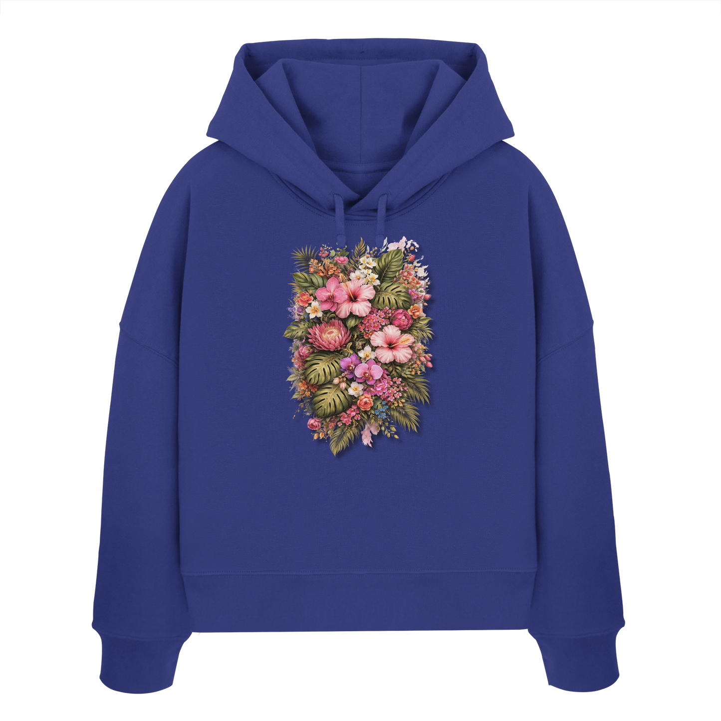 FLOWERPOWER! - Women's Organic Box Cut Hoodie