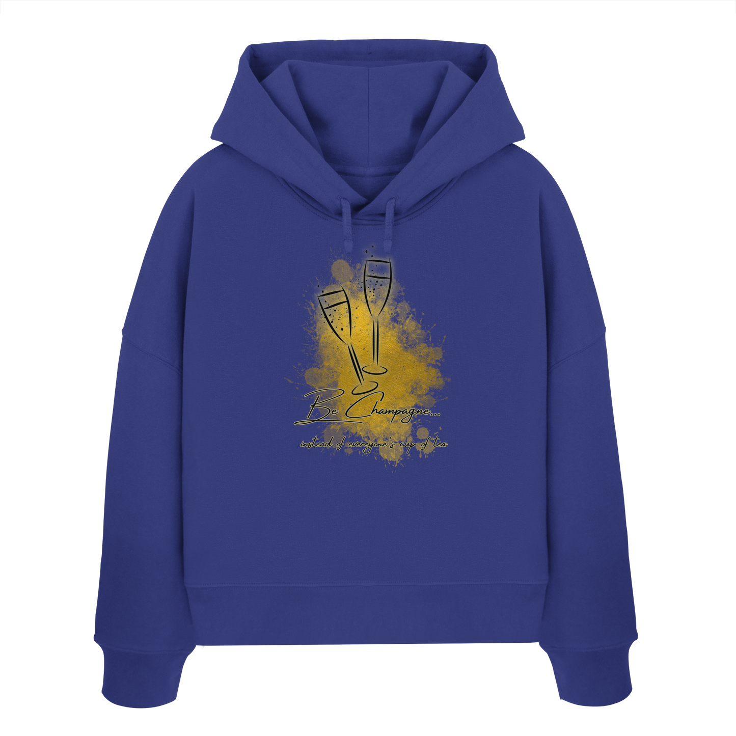 CHAMPAGNE! - Women's Organic Boxy Hoodie