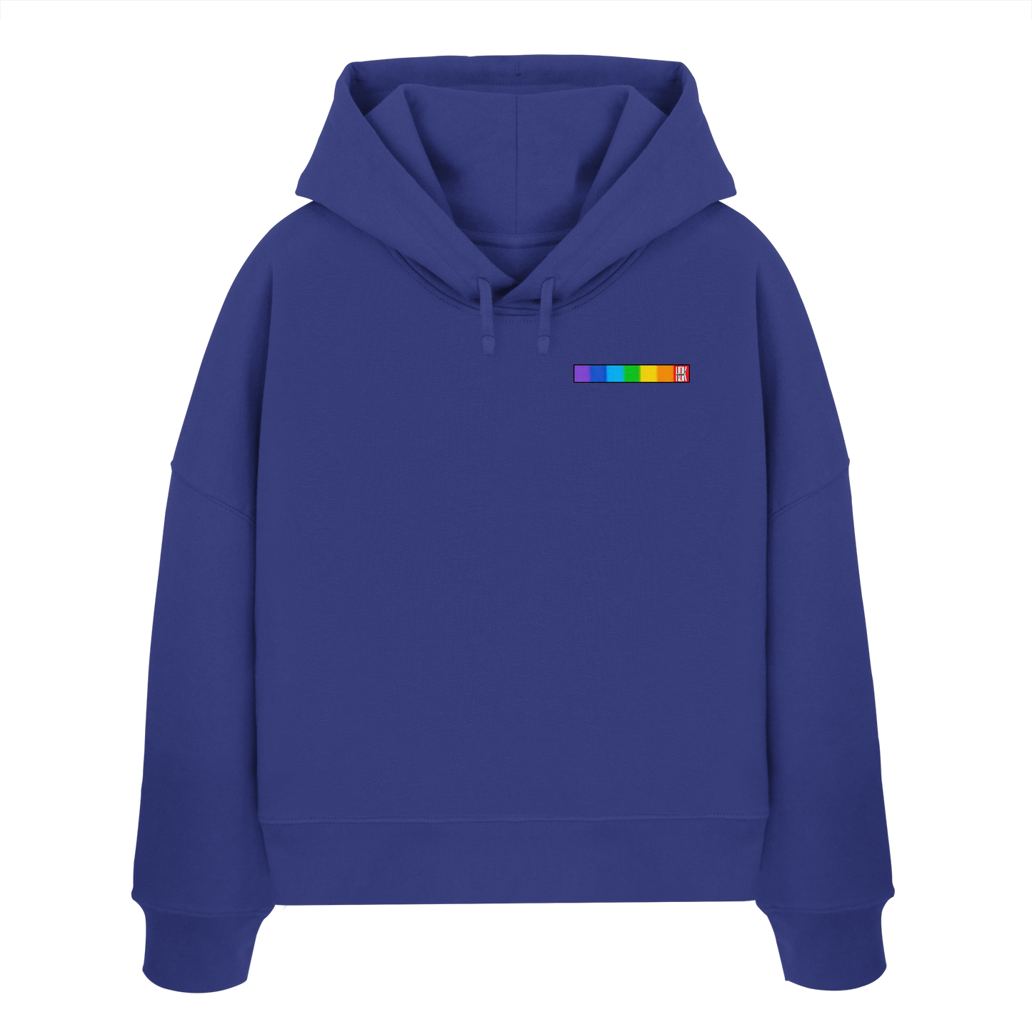 RAINBOWANDALLIES! - Womens Organic Boxcut Hoodie