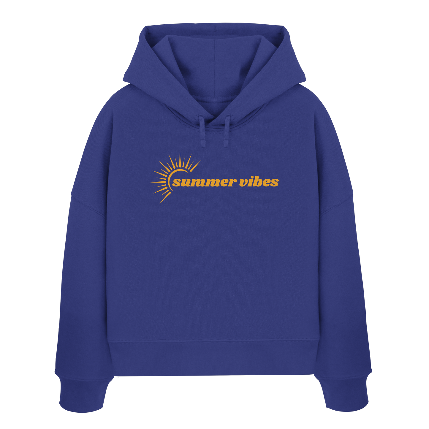 SUMMERVIBES! - Womens Organic Boxcut Hoodie