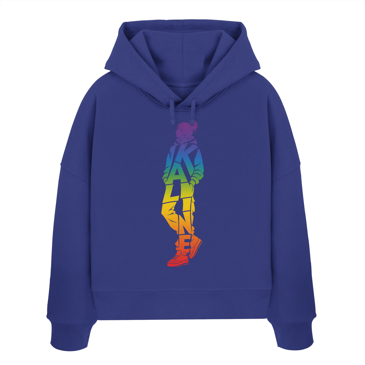 KALINE!Pride - Womens Organic Boxcut Hoodie