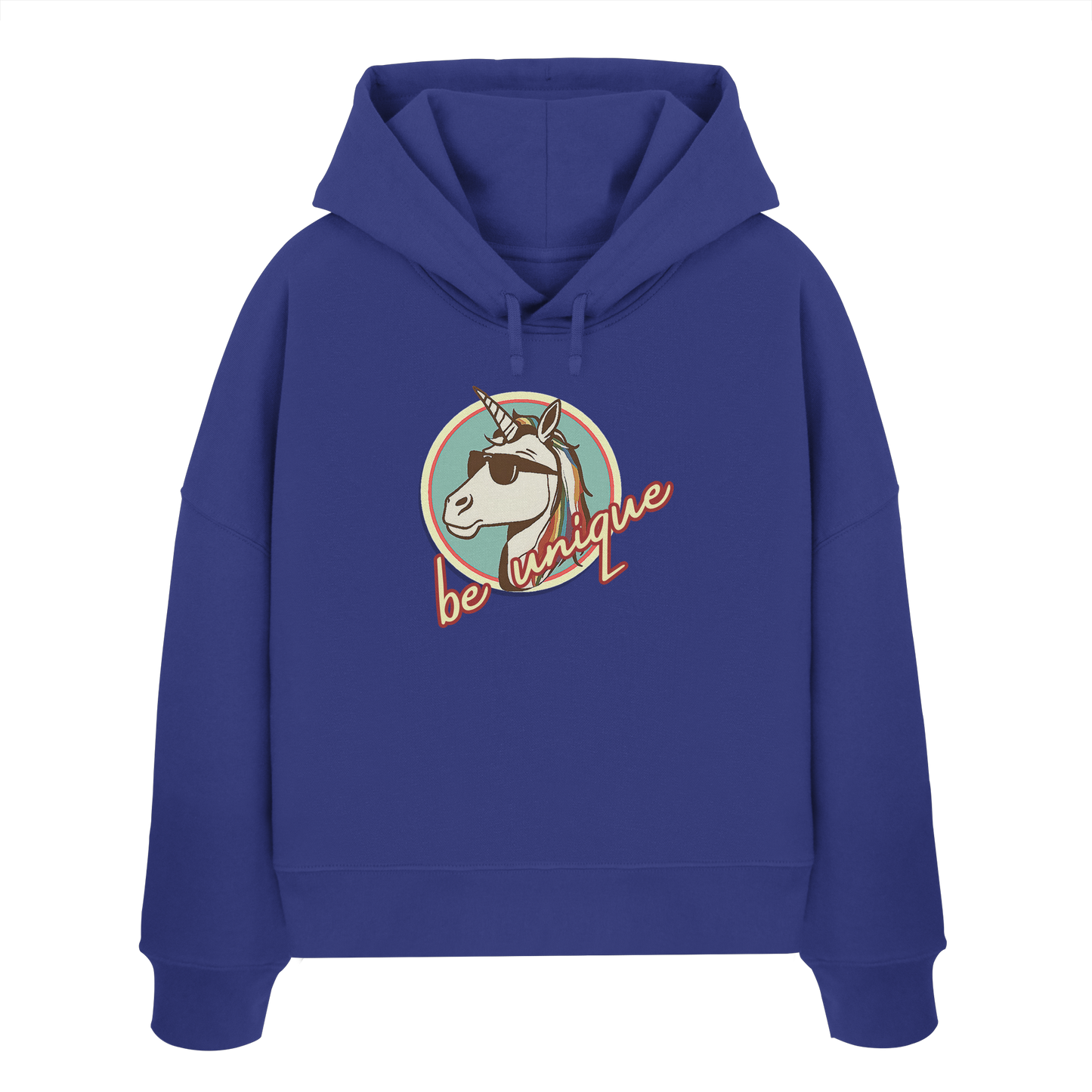 BEUNIQUE! - Womens Organic Boxcut Hoodie