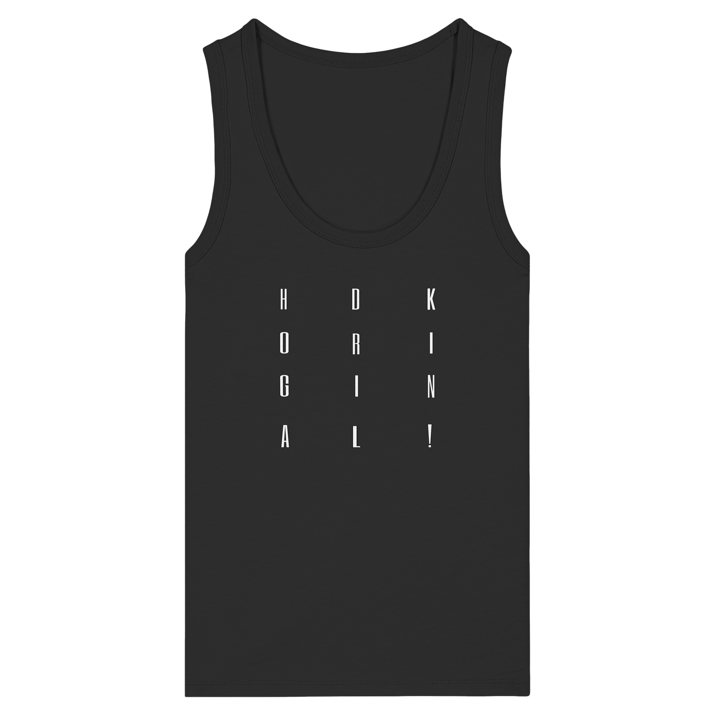 HDKORIGINALSQUARE! - Women's Organic Fitted Tank Top