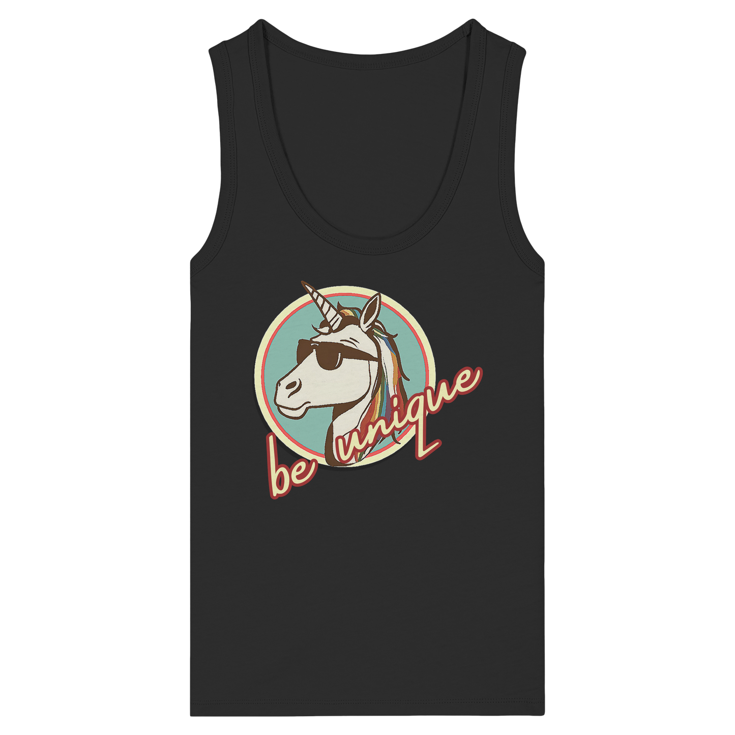 BEUNIQUE! - Women's Organic Fitted Tank Top